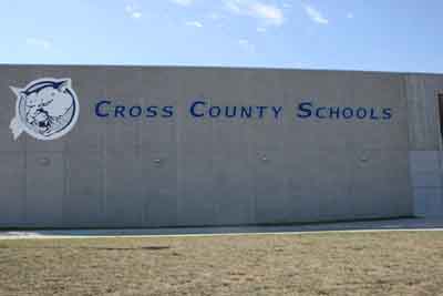 Cross County Schools made with sublimation printing